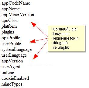 Javascriptte Döngüler For, While, Do-while, Break, Continue, For-in