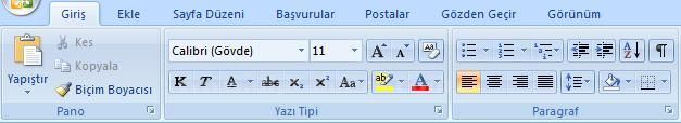 Office 2007de paragraf işlemleri paragraf sekmesi, paragraf karakteri, paragraf oluşturma ve silme
