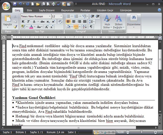 World 2007 - Kenarlıklar Ve Gölgelendirme