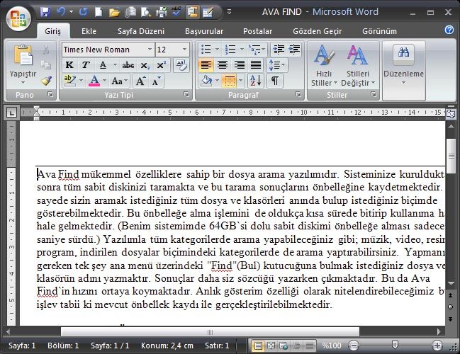 World 2007 - Kenarlıklar Ve Gölgelendirme