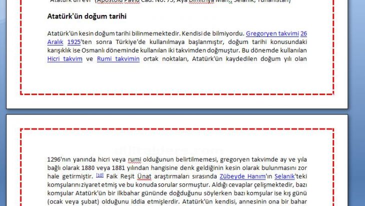 Kenarlıklar Ve Gölgelendirme