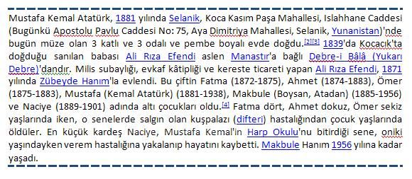 Kenarlıklar Ve Gölgelendirme