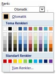 Kenarlıklar Ve Gölgelendirme