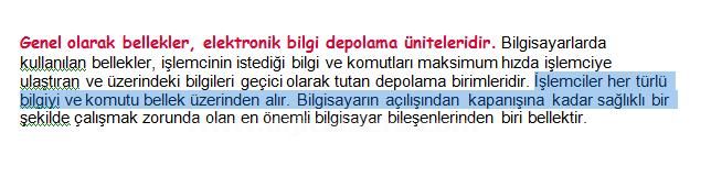 Word 2007 - Biçim Kopyalama