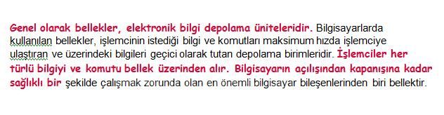 Word 2007 - Biçim Kopyalama