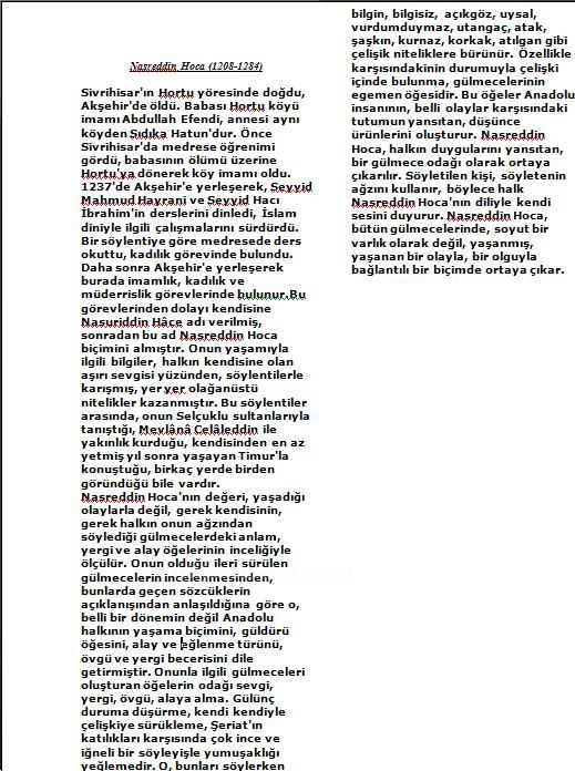 Sütun Oluşturma