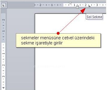 Word 2007 - Sekmeler