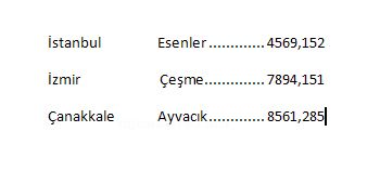 Word 2007 - Sekmeler