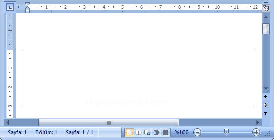 Word 2007 - Tablo - Düzen Menüsü