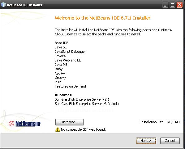 Jre, Jdk, Netbeans Kurulumu