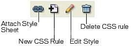 Adobe Dreamweaver CS3 CSS paneli