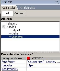 Adobe Dreamweaver CS3 harici dosyadan sayfa içine alma