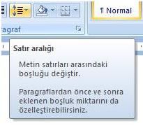 Word 2007 Seçenekleri Popüler Seçeneği