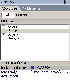 Move CSS Rules ve harici dosyadan sayfa içine alma