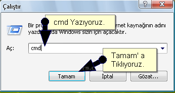 Java İle İlk Program Kodunun Çalıştırılması