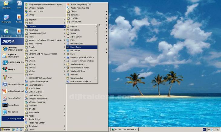 Java İle İlk Program Kodunun Çalıştırılması