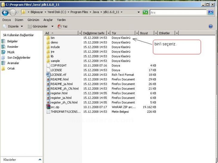 Java İle İlk Program Kodunun Çalıştırılması