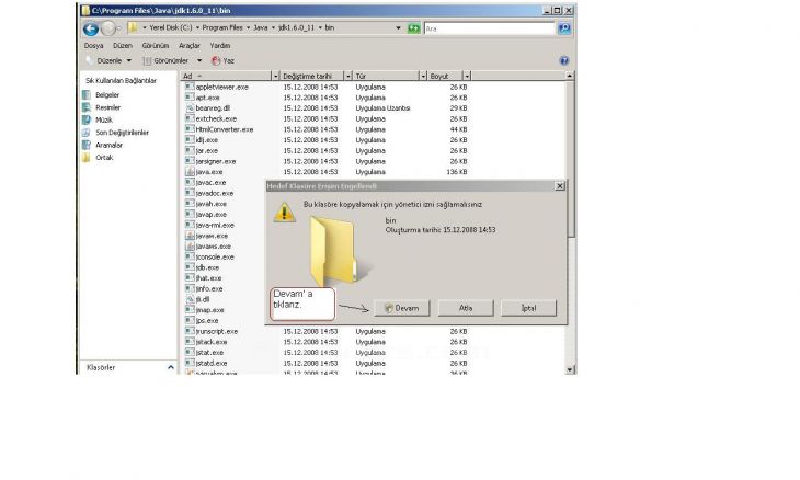 Java İle İlk Program Kodunun Çalıştırılması
