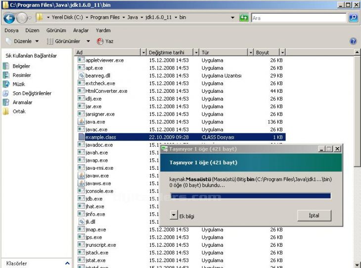 Java İle İlk Program Kodunun Çalıştırılması