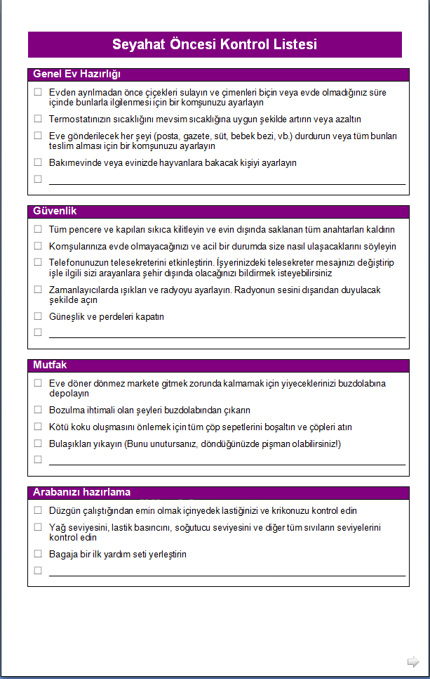 Office 2007 Word Şablonları
