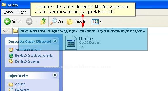 Java İle İlk Program Kodunu Çalıştırılması