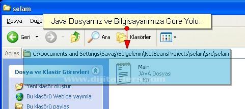 Java İle İlk Program Kodunu Çalıştırılması