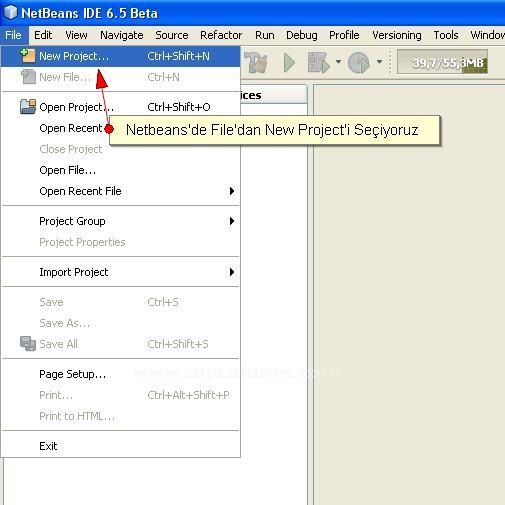 Java İle İlk Program Kodunu Çalıştırılması