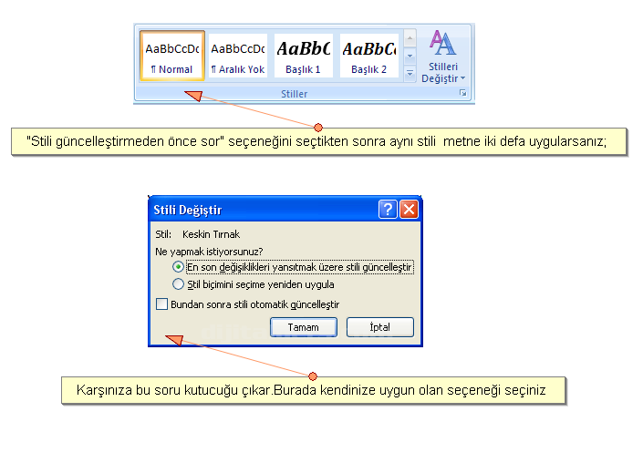Office 2007 Word Seçenekleri