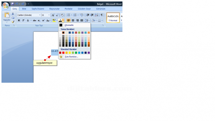 Office 2007 Word Seçenekleri