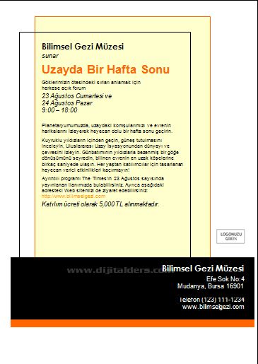 Office 2007 Word Şablonları