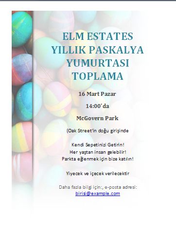 Office 2007 Word Şablonları