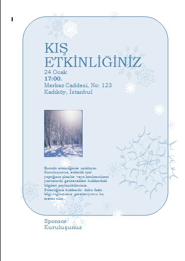 Office 2007 Word Şablonları