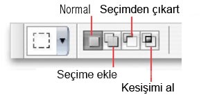 Photoshop Marquee Tools Seçim Araçları