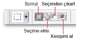 Photoshop  Marquee Tools  Seçim Araçları