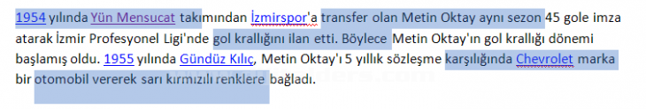 Office 2007 Seçme İşlemleri