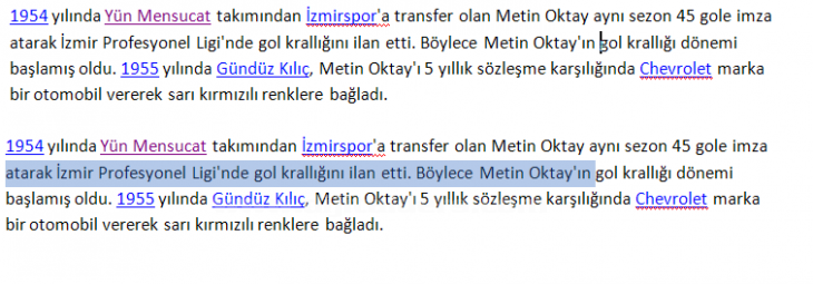 Office 2007 Seçme İşlemleri