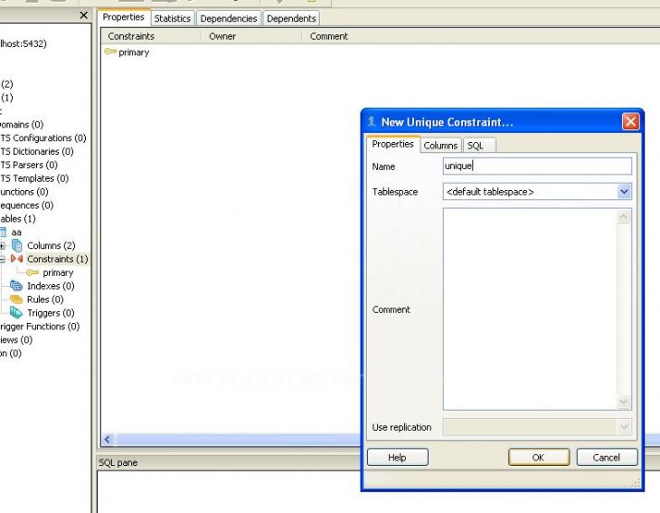 Postgresql Modifying Tables Pgadmin Ve Phppgadmin İle Tabloya Kolon Ekleme, Silme, Kısıtlayıcı Ekleme, Varsayılan Değer Ekleme, Kolon Tipini Ve Adını Değiştirme, Tablo Adını Değiştirme