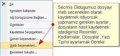 Office 2007 Word Kaydet Menüsü Seçenekleri