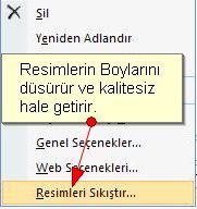 Office 2007 Word Kaydet Menüsü Seçenekleri