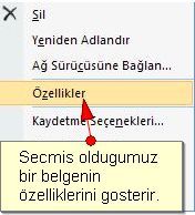 Office 2007 Word Kaydet Menüsü Seçenekleri
