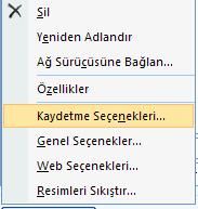 Office 2007 Word Kaydet Menüsü Seçenekleri