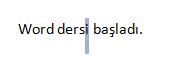 Office 2007 De Seçme İşlemleri,taşıma, Kopyalama, Geri Alma, Yineleme İşlemleri