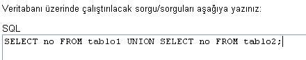 PostgreSQL Where kullanımı