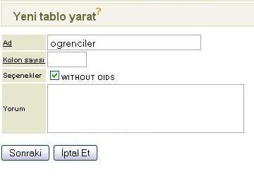 Postgresql Where Kullanımı