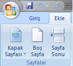 Office 2007 Simge Ekleme