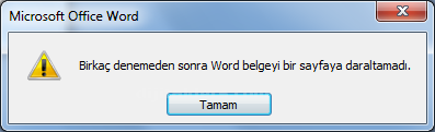 Office 2007 Baskı Önizleme