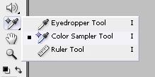 Eye Dropper, Color Sampler Tools,  Ruler Tool