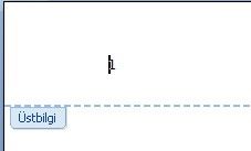 Office 2007 Altbilgi Ve Üstbilgi Kullanımı