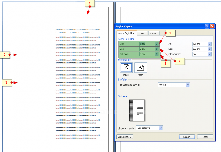 Office 2007 Sayfa Yapısı