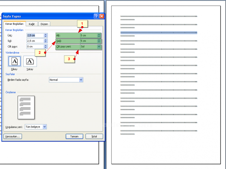 Office 2007 Sayfa Yapısı